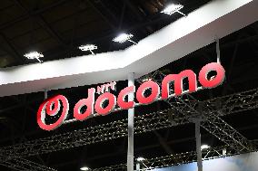 NTT Docomo signboard and logo